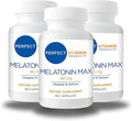 60mg Extra Strength Melatonin MAX - High Dosage Melatonin Vegan Non-GMO Gluten-Free (3-Pack)