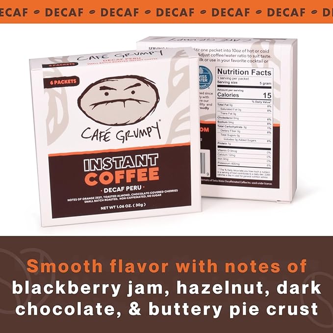 Café Grumpy Coffee Collection: Momentum Whole Bean &amp Decaf Instant Pack