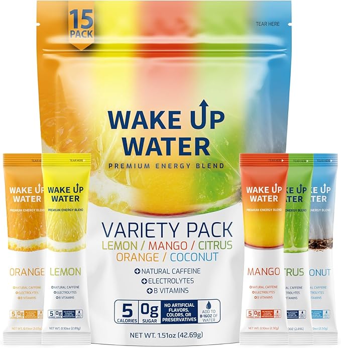 Orange + Variety + Citrus (15+15+15 Pack) - Energy + Hydration Packets