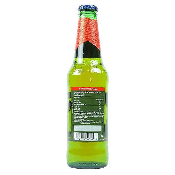Barbican Strawberry Non-Alcoholic Drink 11.1 fl. Oz 6 Pack