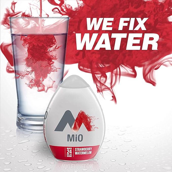 Mio Liquid Water Enhancer Strawberry Watermelon 1.62 OZ 12-Pack