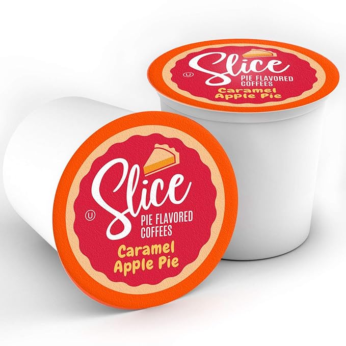 Slice Coffee Flavored Coffee Apple Pie Compatible with K Cup Brewers Including 2.0 40 Count
