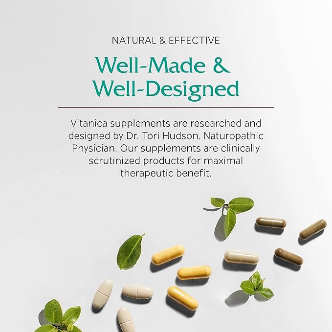 Vitanica Candidastat Balanced Support Vegan 60 Capsules