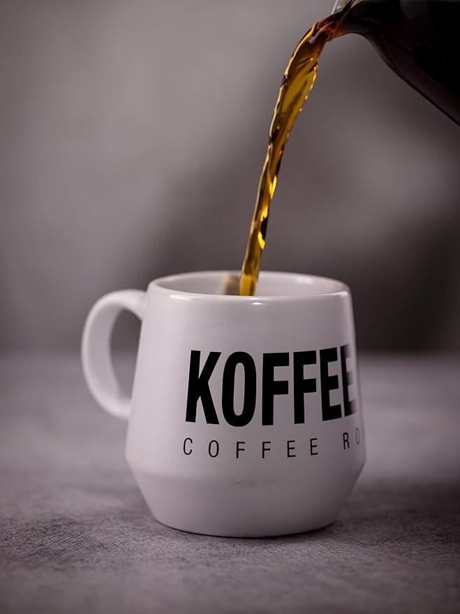 Koffee Kult Dark Roast Ground Coffee - Small Batch Gourmet Aromatic Artisan Blend 100% Organically Sourced Arabica Coffee (Ground 80oz)