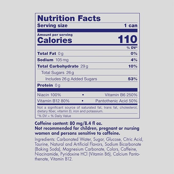 Red Bull Energy Drink 80mg Caffeine | Taurine &amp B Vitamins | 8.4 Fl Oz | Pack of 12 Cans