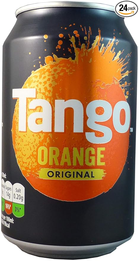 Tango Orange Can 330 Ml (pack Of 24)