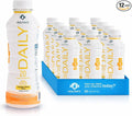 Healthwtr Daily Enhanced Water – Pineapple Mango Flavor 20 Vitamins &amp Nutrients Antioxidants &amp Electrolytes 0 Calories 0 Carbs 0 Sugar Caffeine Free 12-Pack Bottles