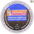 Dunkin Donuts French Vanilla - Box of 12 Kcups for Use in Keurig Coffee Brewers