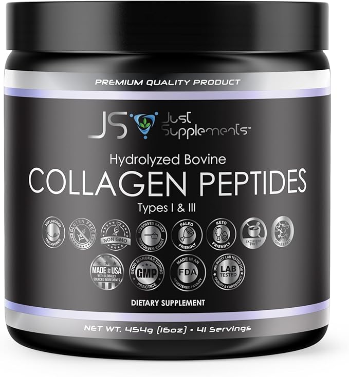 Hydrolyzed Bovine Collagen Peptides Types I &amp III