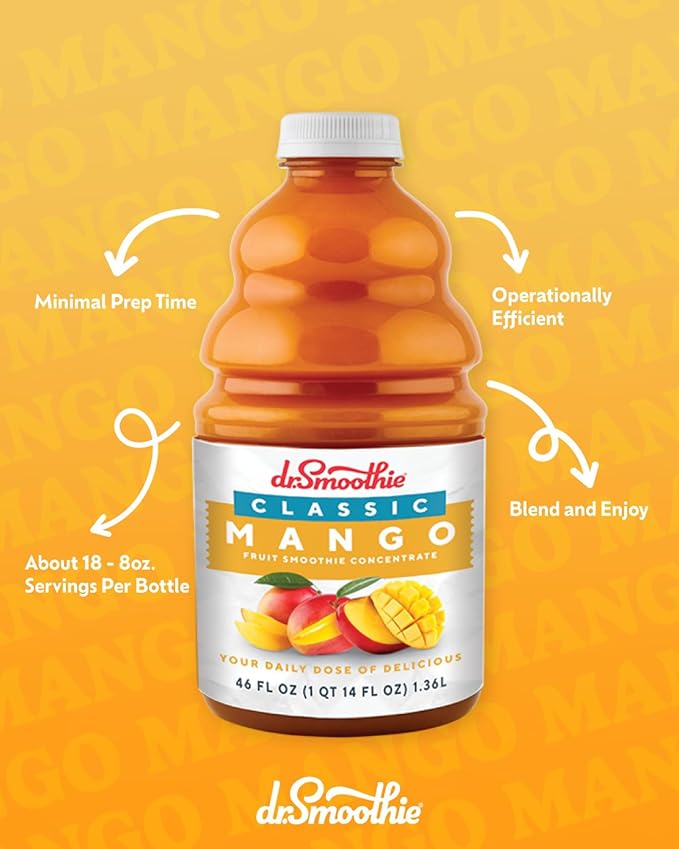 Dr. Smoothie Classic Mango 46 fl. oz. (Pack of 2)