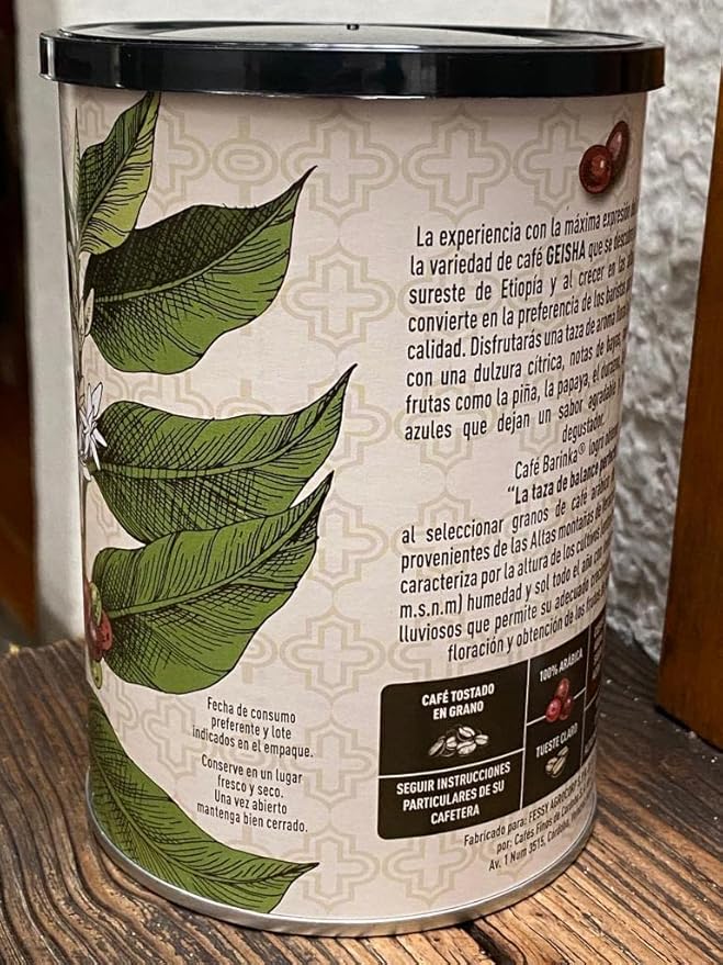 BARINKA Coffee Geisha Ground Roasted