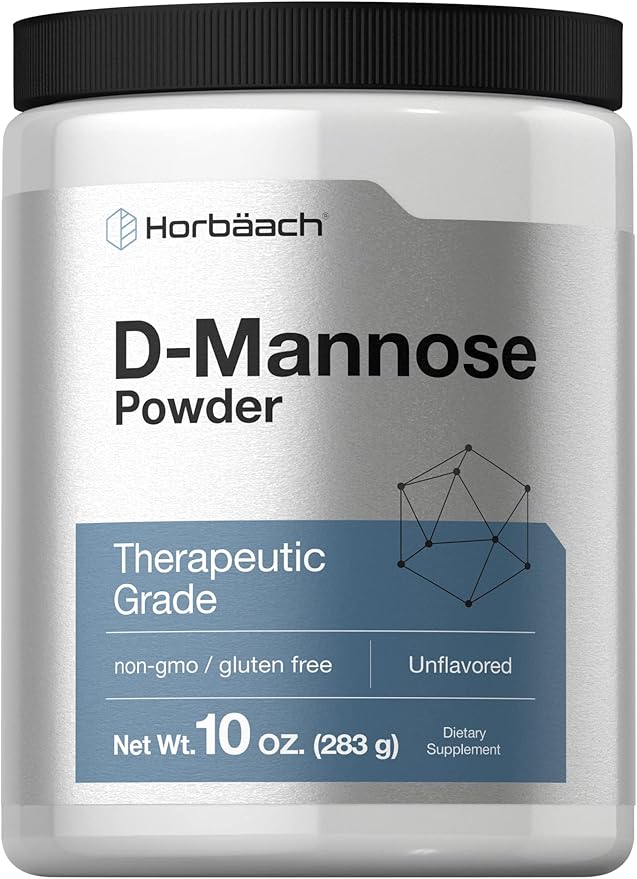 Horbaach D-Mannose Powder | 10 Oz | Supplement for Women and Men | Unflavored | Vegetarian Non-GMO and Gluten Free