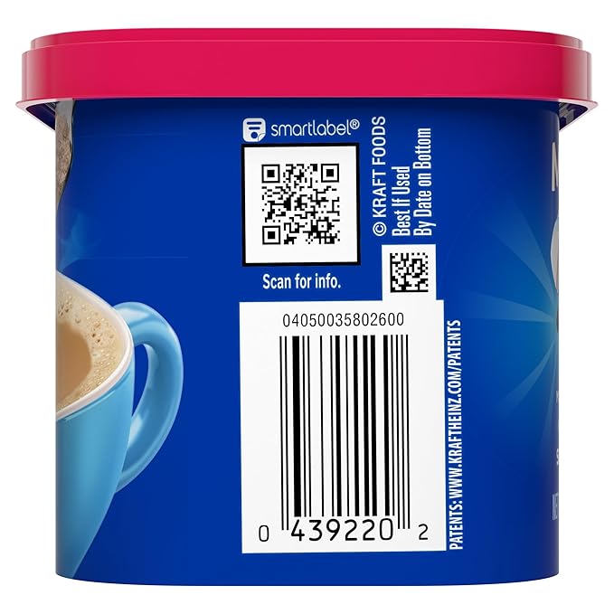 Maxwell House International Sugar-Free French Vanilla Instant Coffee Beverage Mix 4.3 oz. (Pack of 4)
