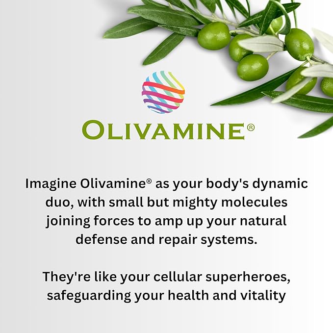SleepHealth Supplement | Naturally Enhance Your Sleep Experience | Olivamine | Vitamin with Melatonin Magnesium Glycinate| 60 Count Capsules