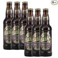 Hank's Genuine Gourmet Black Cherry Soda 12 fl oz Bottles – Premium Craft Soda with Bold Creamy Flavor – Made with Wishniak Cherries Pack of 6