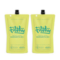 Filthy Margarita Mix Premium Cocktail Mixer All-Natural Non-GMO Vegan &amp Gluten-Free Made with 100% Fresh Florida Lime Juice and Organic Agave Nectar from Jalisco Mexico 32 Oz Pouch 2 Pack