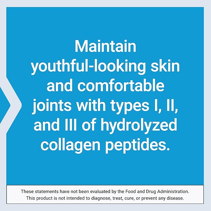 Life Extension Collagen Peptides for Skin &amp Joints Collagen Types I II &amp III in an Easy-Mix Powder Gluten Free Non-GMO net Weight 343 Grams