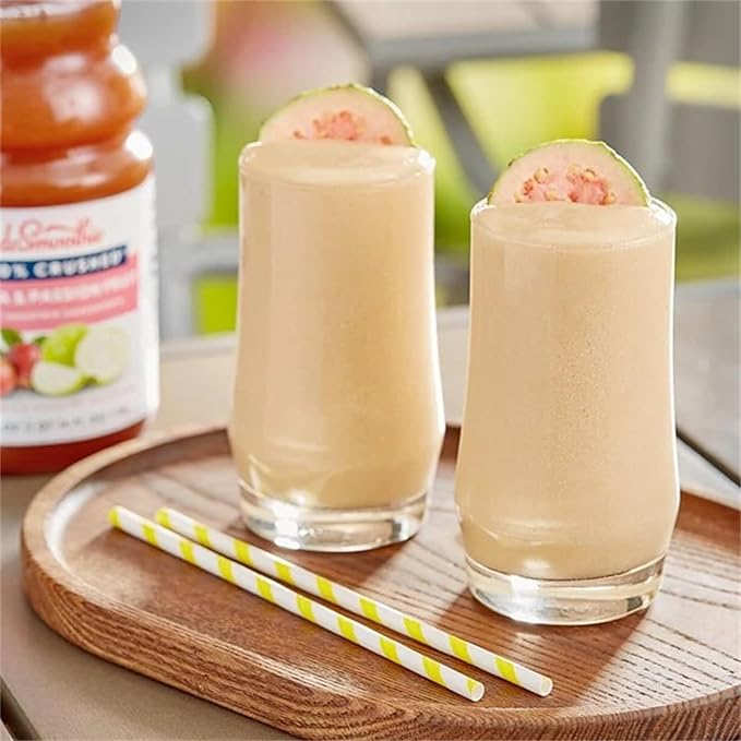 100% Crushed Guava Passion Fruit Smoothie Mix 46 fl. oz. WS-103DR100GUAP-NPF