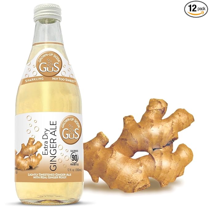 Gus Soda Soda Extra Dry Ginger Ale 12 Fl Oz