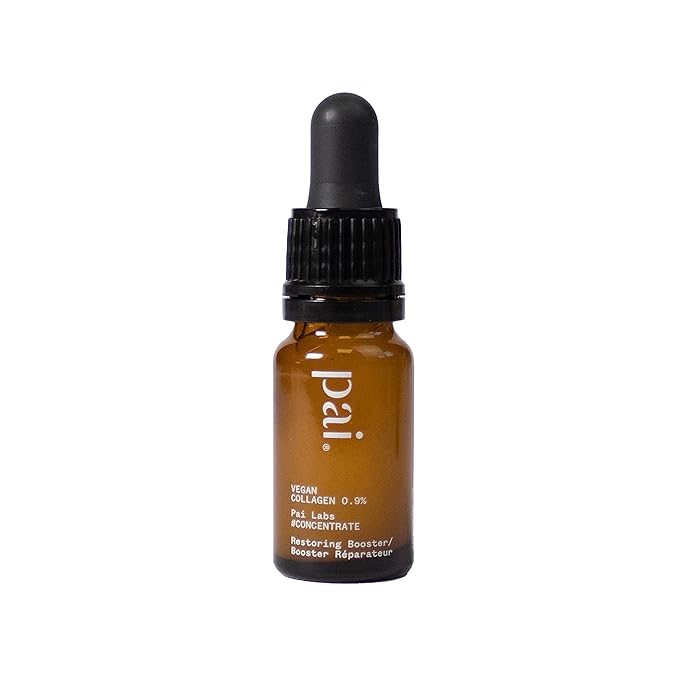 Pai Skincare - Organic Pai Labs Vegan Collagen 0.9% Restoring Booster | Natural Vegan Sensitive Skincare (0.3 fl oz | 10 ml)