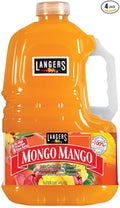 Langers Juice Cocktail Mongo Mango 101.4 Fl Oz (Pack of 4)