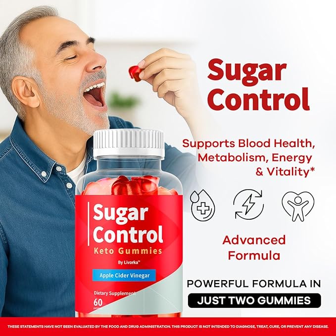 (5 Pack) SugarControl Keto Gummies - Official SugarControl Advanced Apple Cider Vinegar Gummys All Natural Supplement Support 300 Gummies for 5 Months