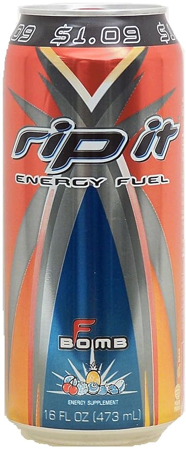 rip it F Bomb energy fuel carbonated beverage 16-fl. oz. can