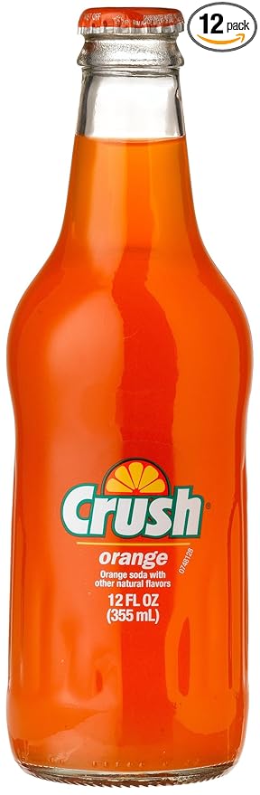 Crush ORANGE CRUSH LONGNECKS - they brought it back 12 Fl Oz (Pack of 12)