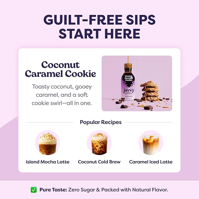 Coffee Concentrate - Limited Release Flavors - Cold Brew Coffee Perfect for Hot or Iced Instant Coffees Hot Drinks Cold Brew Concentrate 35 Servings - Coconut Caramel Cookie