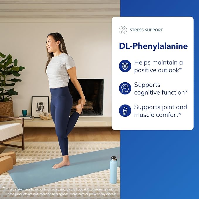 Pure Encapsulations DL-Phenylalanine | Amino Acid Supplement for Memory and Focus Joints Muscles and Cognitive Support* | 180 Capsules