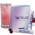 Nite Nectar Magnesium Glycinate Powder Sleep Promoting Supplement – Sleepy Mocktail Drink Mix Packets with Tart Cherry &amp L-Theanine for Calm Relaxing – Sugar &amp Melatonin Free Lab-Tested - 25