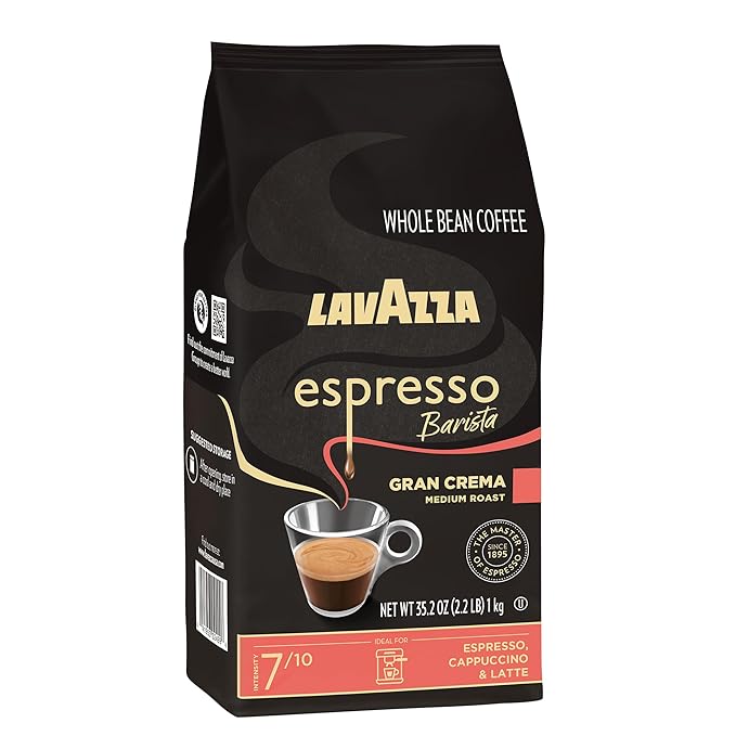 Lavazza Gran Crema Espresso 2.2-Pound - Pack of 2 (Packaging May Vary)