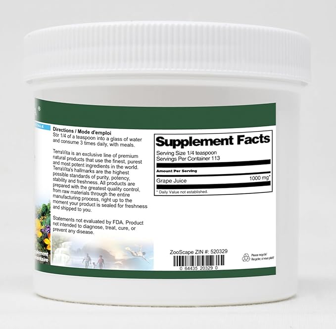 Grape Juice Powder (4 oz ZIN: 520329)