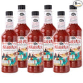 Master of Mixes Michelada Drink Mix Ready To Use 1 Liter Bottle (33.8 Fl Oz) Pack of 6