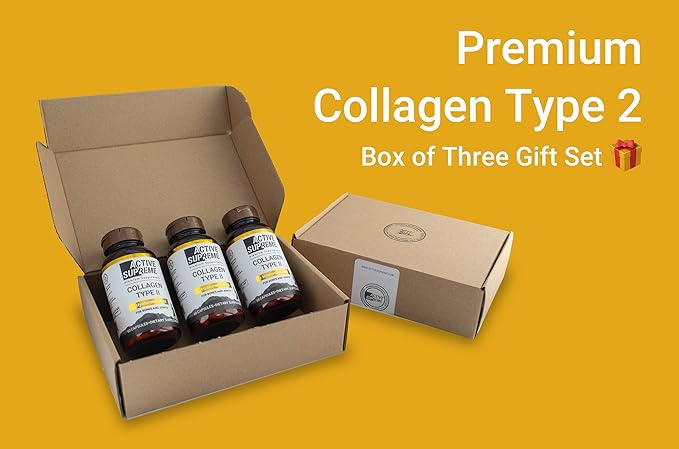 3 Pack of Collagen Type 2 + 3 Pack ZINC Citrate 50 MG