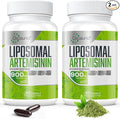 900 mg Liposomal Artemisinin for Maximum Absorption Sweet Wormwood Extract(Artemisia Annua) with Quercetin Phytosome 200 mg 120 Softgels