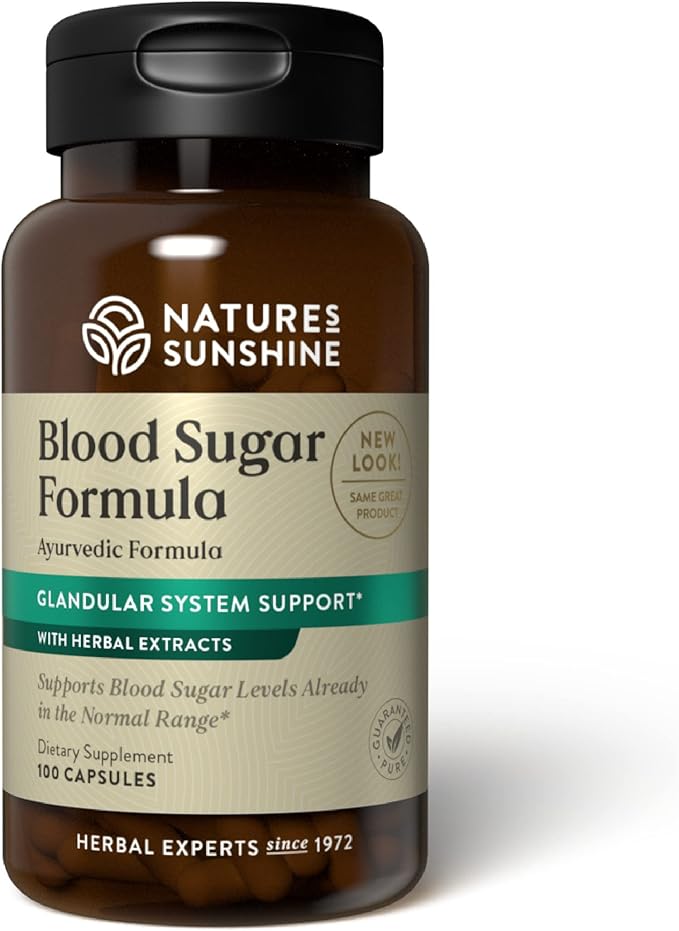 Nature's Sunshine Blood Sugar Formula 100 caps