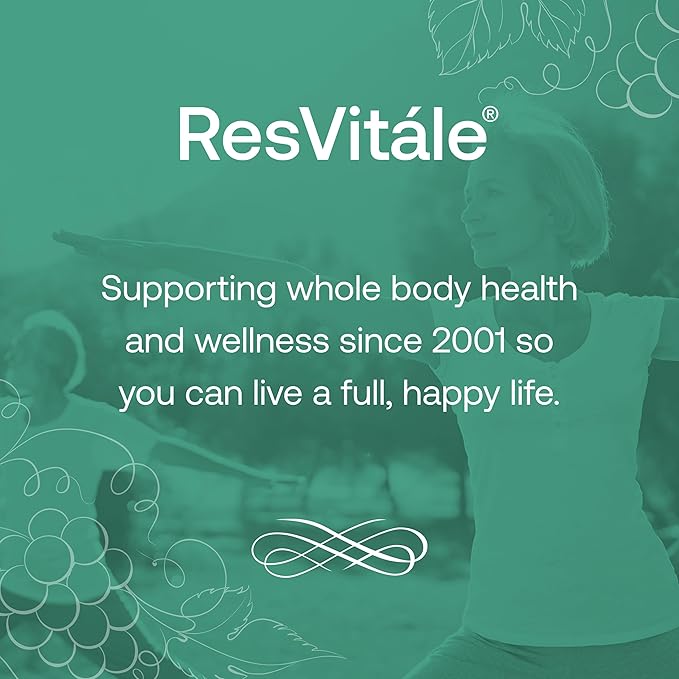 ResVitále Ultra Collagen Enhance - Skin Care Supplement with Resveratrol - 90 Veggie Capsules