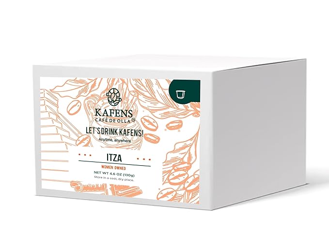 ITZA Café de Olla K-Cup Pods – Mexican Cinnamon-Spiced Coffee 12 Count (5.5 oz) Recyclable Pods