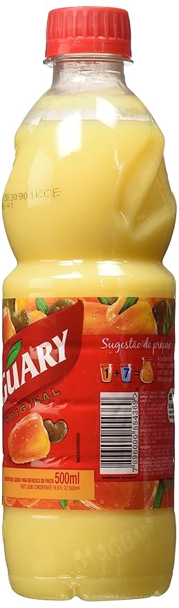 Maguary Cashew Juice Concentrate - 16.9 FL.Oz | Suco Concentrado Maguary Sabor Caju - 500ml - (PACK OF 04)