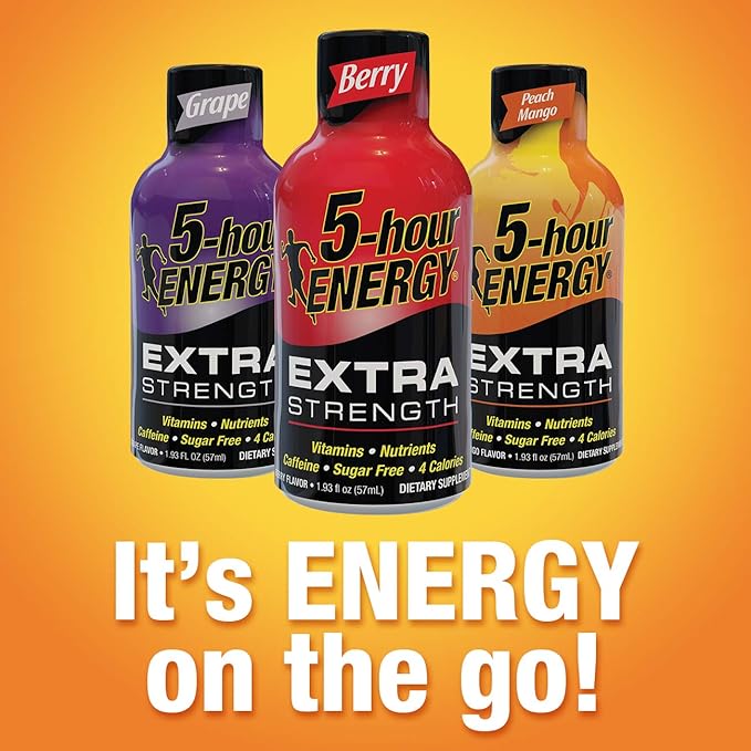 5-hour ENERGY® Shot Extra Strength Strawberry Watermelon 1.93 oz 12 Count