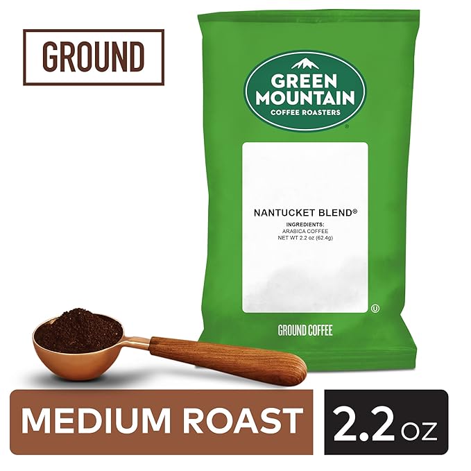 Green Mountain Coffee Roasters Nantucket Blend Keurig Fractional Packs 50 Count 2.2 oz