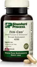Standard Process Fen-Cho - Digestive &amp Gut Health Supplement - Gluten-Free Non-Dairy &amp Non-Soy - 90 Capsules (45 Servings)