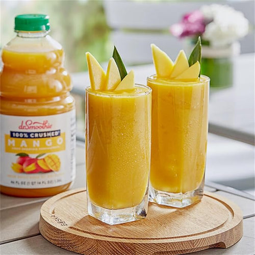 100% Crushed Mango Fruit Smoothie Mix 46 fl. oz. WS-103DR100MANG-NF