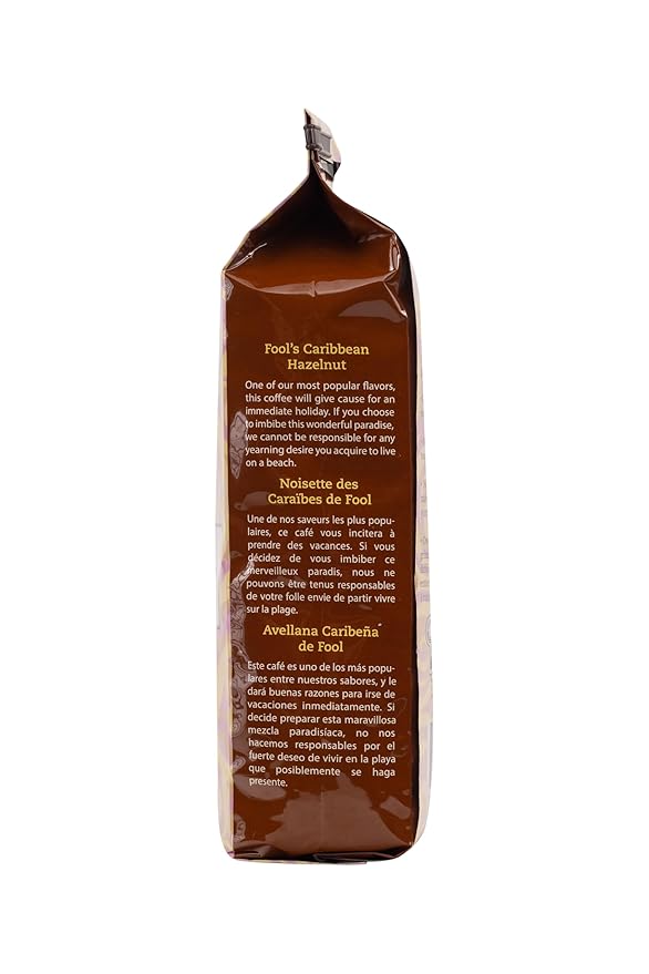 Coffee Fool's Caribbean Hazelnut (Coarse Grind)