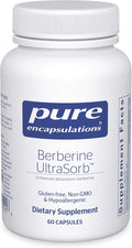 Pure Encapsulations Berberine UltraSorb - Enhanced Absorption Berberine Phytosome 550 mg - Supports Metabolic &amp Cardiometabolic Health* - 60 Capsules