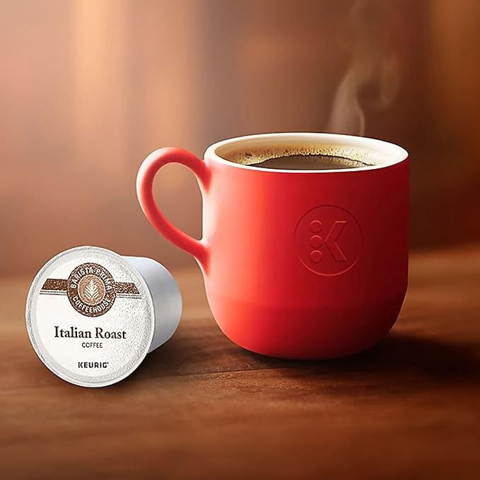Barista Prima Coffeehouse Italian Roast Keurig Single Serve K-Cup Pods 96 Count