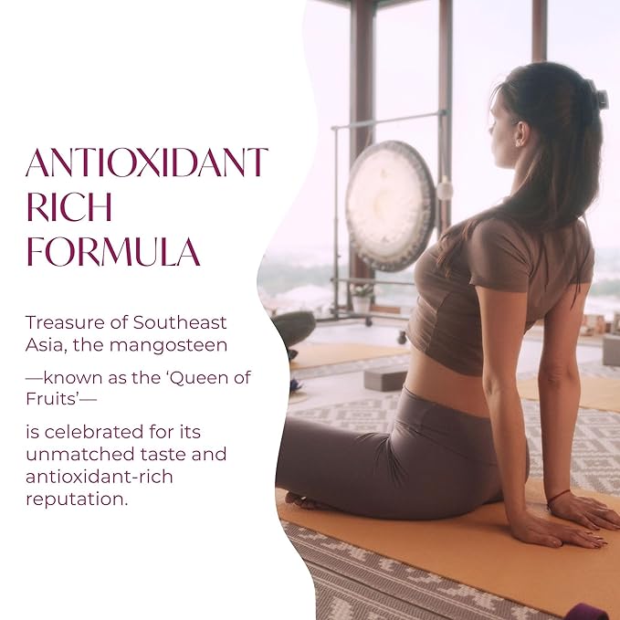 Pure Mangosteen 750ml - 'Queen of Fruits' with Xanthones Antioxidants Active Compounds &amp Phytonutrients Vegan Kosher &amp Gluten-Free