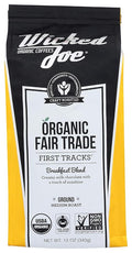 Wicked Joe Coffee Breakfast Blend Ground 12 oz Yellow