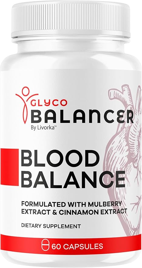 Glyco Balancer Capsules - Official GlycoBalancer Supplement Support Pills Advanced Formula All Natural Premium Ingredinets for Health Support Vitamins and Wellness 60 Capsules for 1 Month